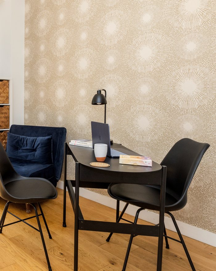 Bureau d'accueil du cabinet de sophrologie, Espace Évoléoz à Boulogne-Billancourt